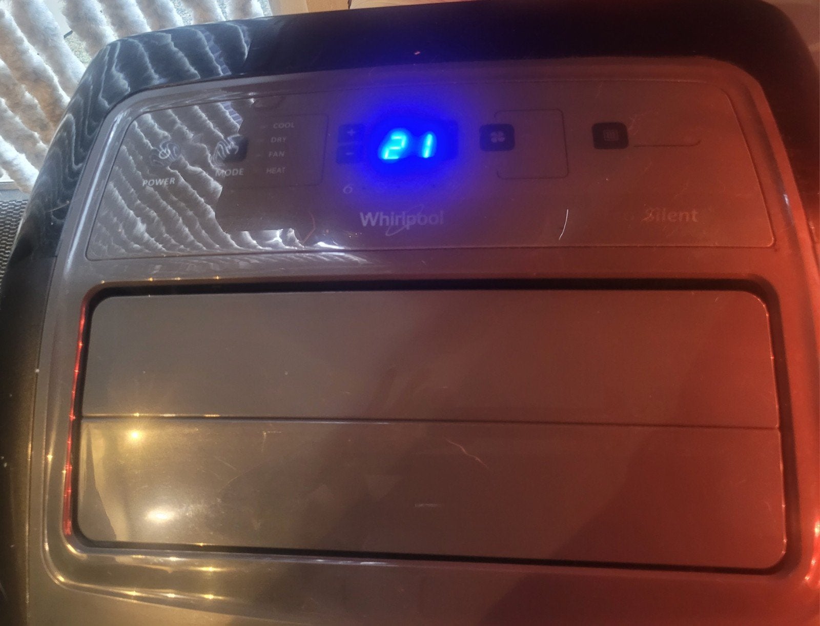 Whirlpool PACB212HP Mobiele Airco - Koelen & Verwarmen, Ophalen, Koelen en Ontvochtigen, 3 snelheden of meer, Zo goed als nieuw
