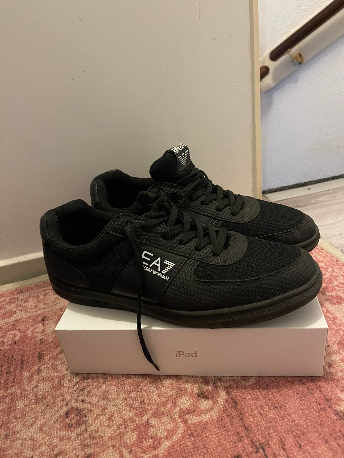 Armani schoenen, Kleding | Heren, Ophalen of Verzenden, Zwart