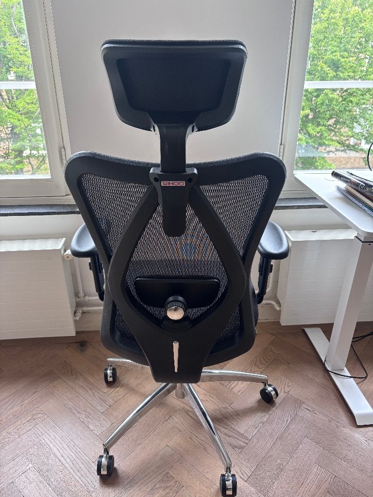 SIHOO ergonomic office chair M57, Ophalen, Ergonomisch, Zo goed als nieuw, Zwart