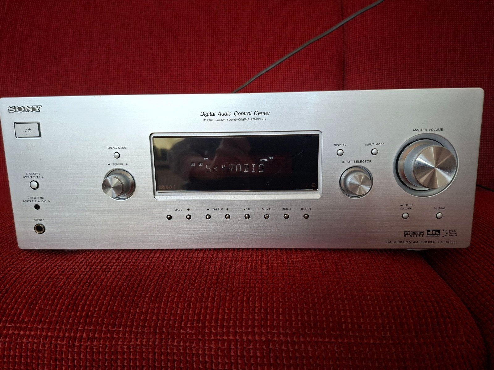 prima Sony STR DG 300 stereo receiver, Ophalen, Gebruikt, Sony, 120 watt of meer
