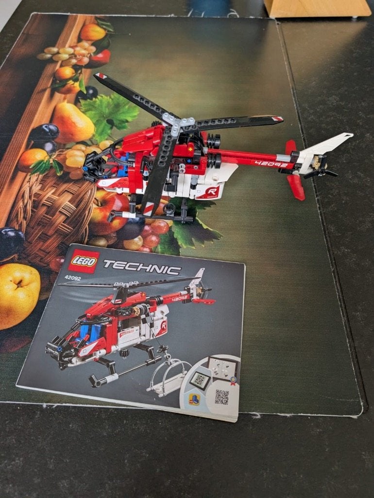 Lego technic reddings helicopter, Ophalen, Lego, Zo goed als nieuw, Technic
