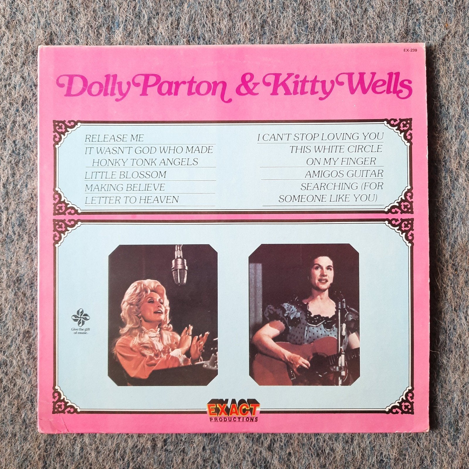 LP Dolly Parton and Kitty Wells, LP, Gebruikt, Ophalen of Verzenden, 12 inch