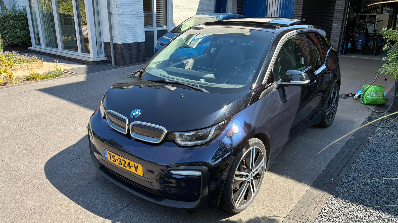 BMW i3 94 Ah (33kWh) 170pk Aut 2018 Blauw, Auto's, Automaat, 43 €/maand, Origineel Nederlands, Elektrisch