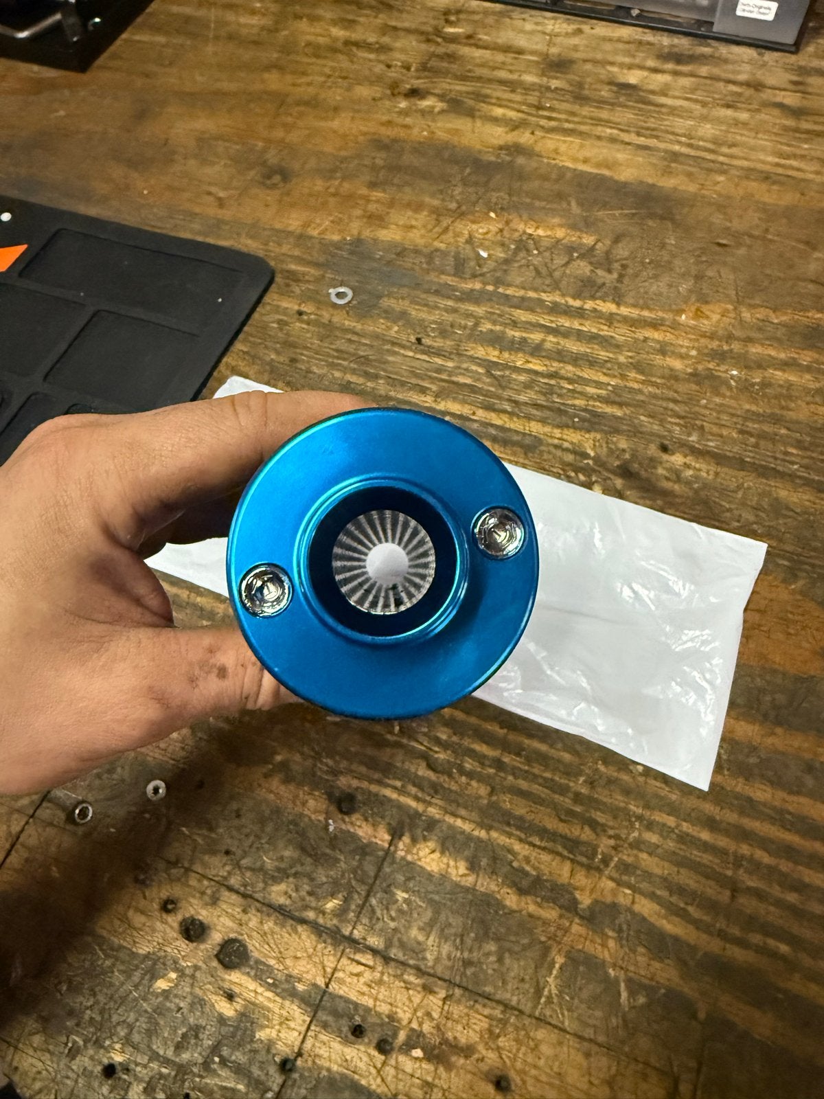 Derbi AM6 KRM Demper Zwart Blauw, Gebruikt, Derbi, Derbi, Uitlaat