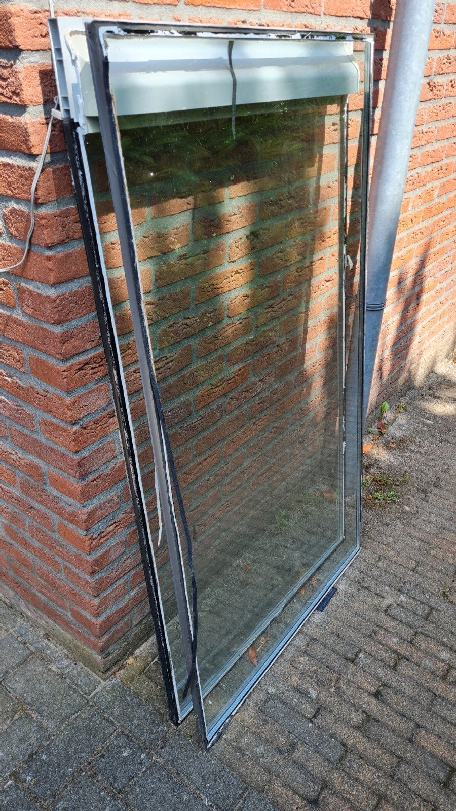 2 Thermopane ramen, Doe-het-zelf en Verbouw, Ophalen, Gebruikt, Gevelraam of Ruit