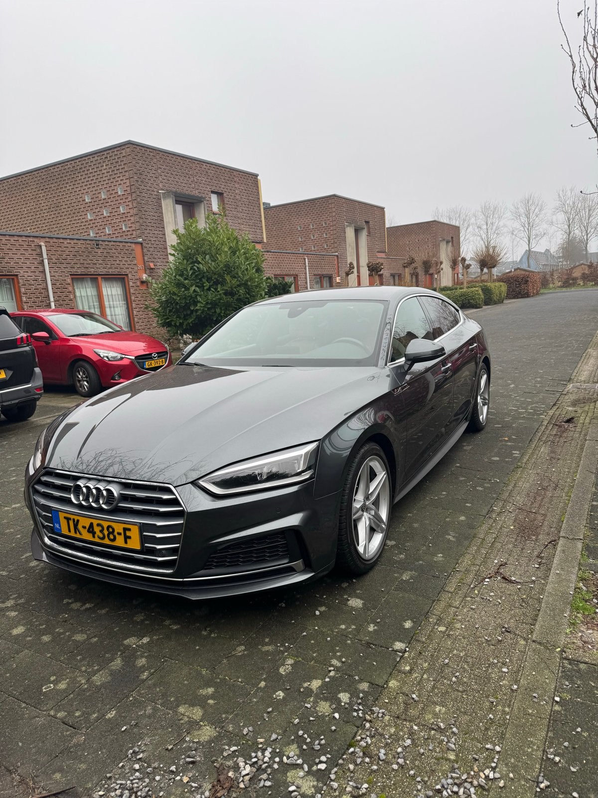 Audi A5 sportback S-line leer massagestoelen, Beige, 4 cilinders, Particulier, 149 pk