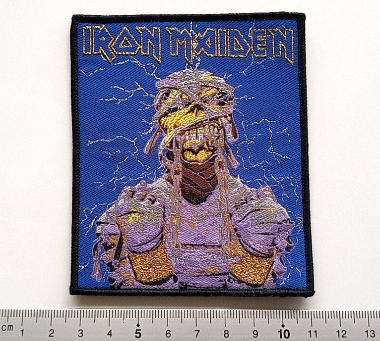 Iron Maiden mooie  Powerslave limited edition patch 93, Verzenden, Nieuw, Kleding