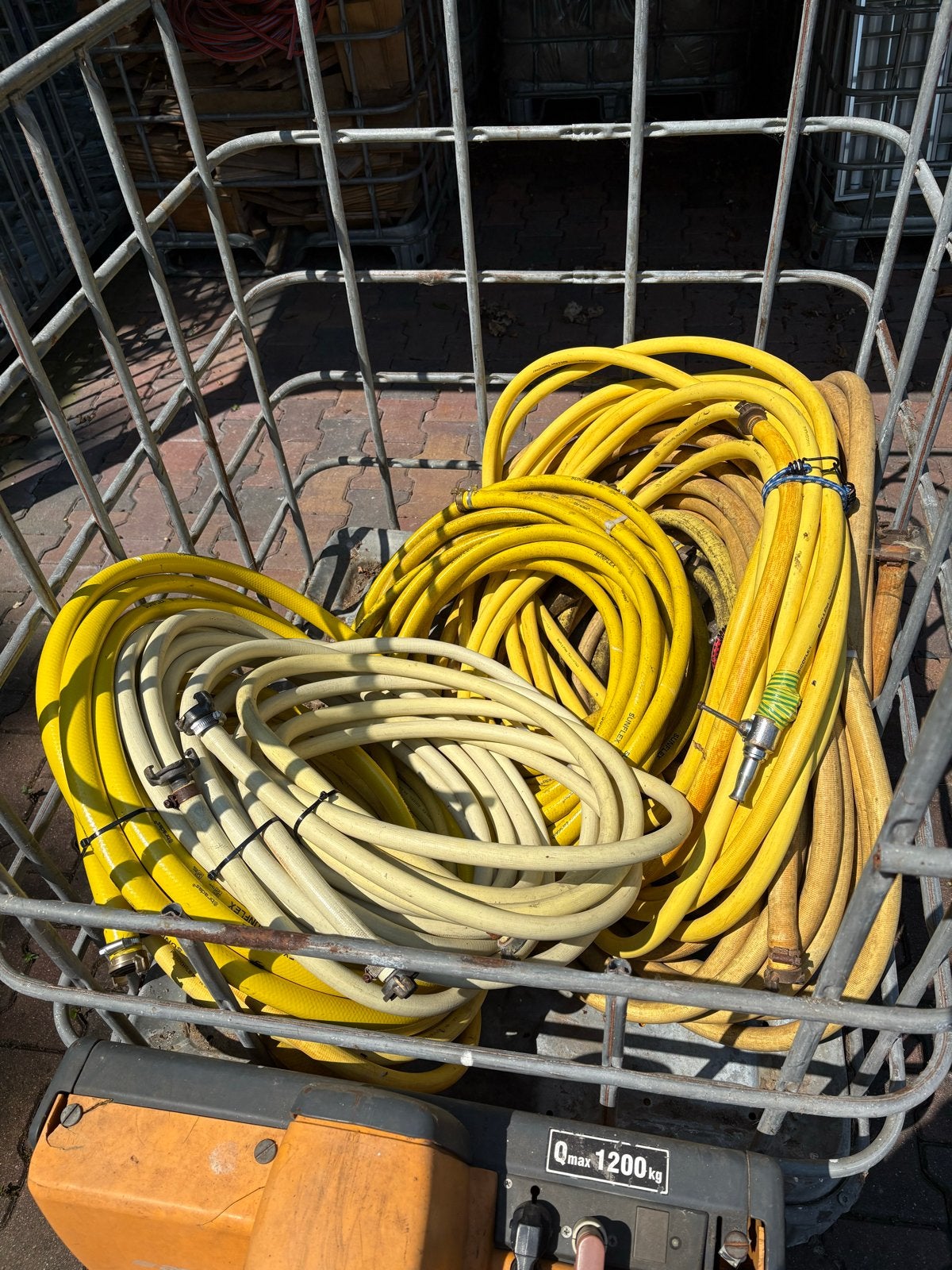 150 meter grondwaterslangen met GK-koppelingen, Tuin en Terras, Tuinslangen, Ophalen, Gebruikt, Overige typen