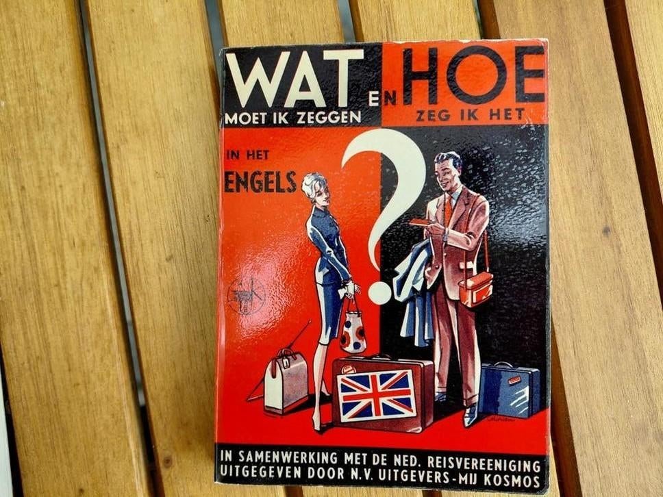 Oude reisgidsen en taalgidsen collectie, Ophalen of Verzenden