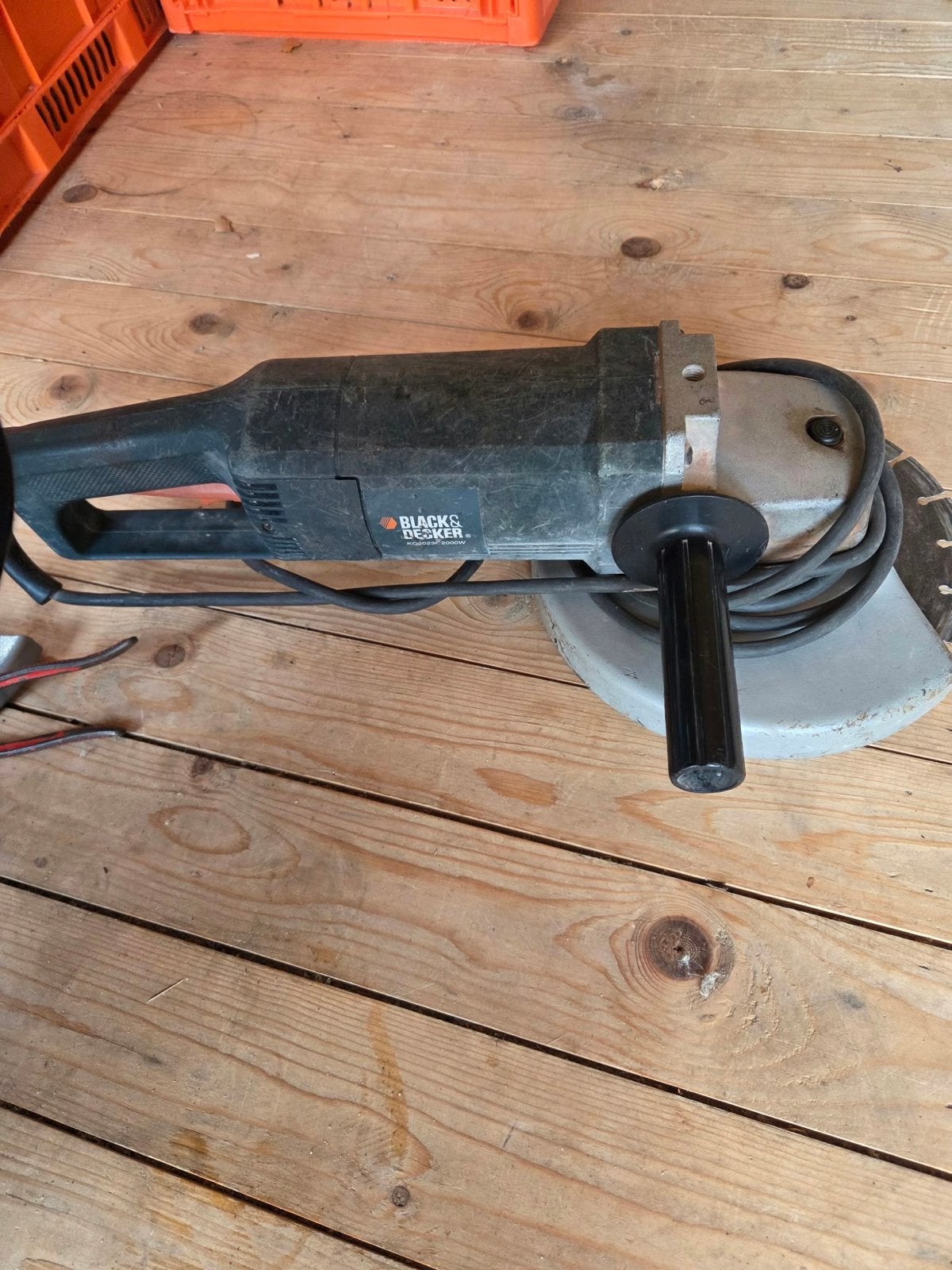 Black & Decker KG2023 2000W Haakse Slijper, Ophalen, Gebruikt, 70 mm of meer, Overige typen