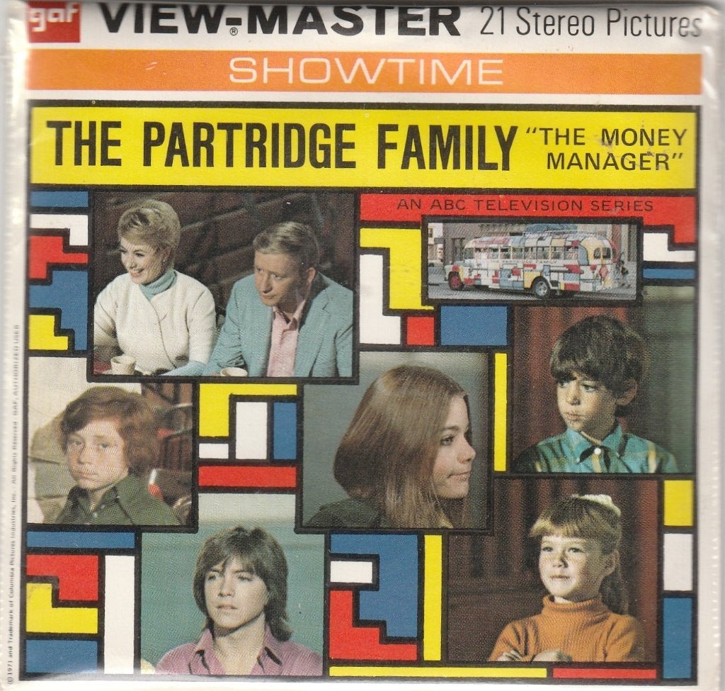 NIEUW view master PARTRIDGE FAMILY B569 viewmaster, Ophalen of Verzenden, Nieuw, Tv, Foto of Kaart