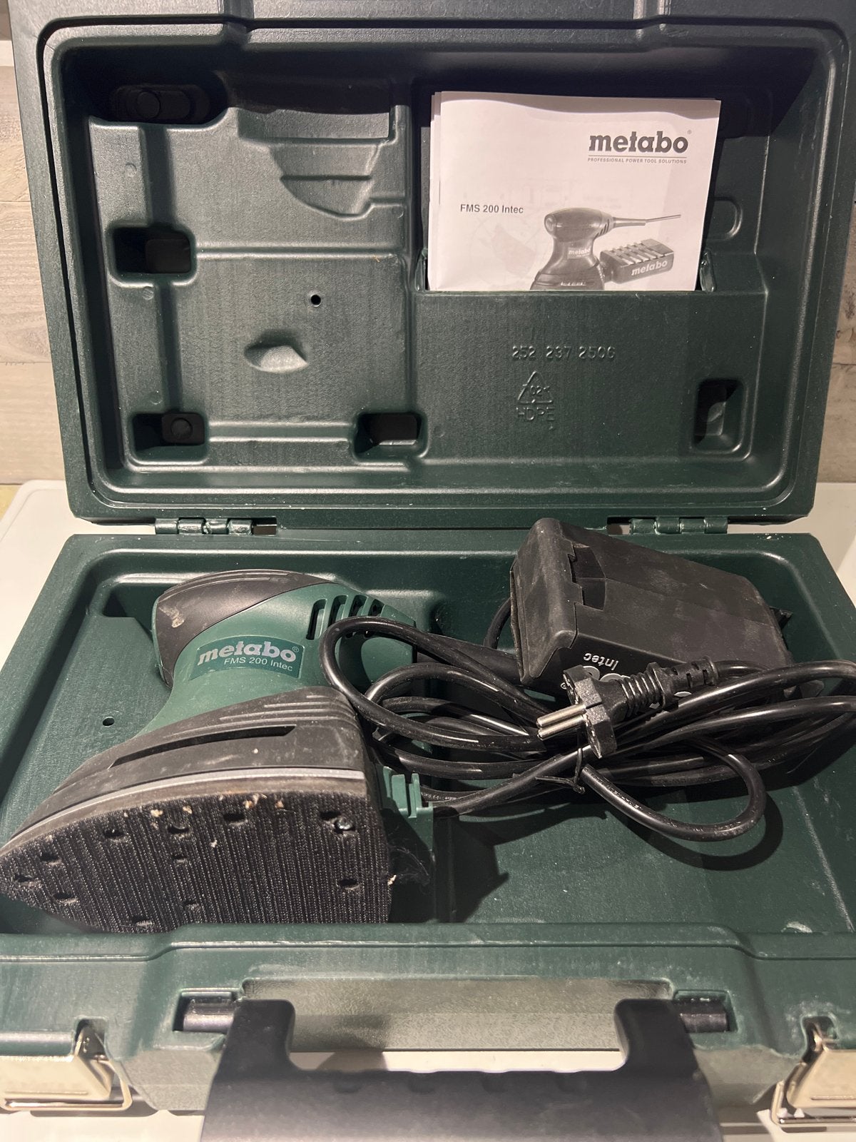 Metabo FMS 200 Intec Vlakschuurmachine - Zo goed als nieuw, N, N, Nieuw, Ophalen of Verzenden