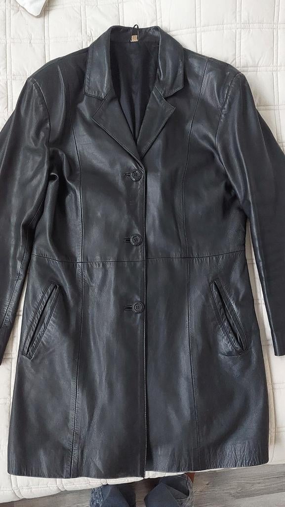 Vintage Leren jas, Ophalen of Verzenden, Zo goed als nieuw, Bruin