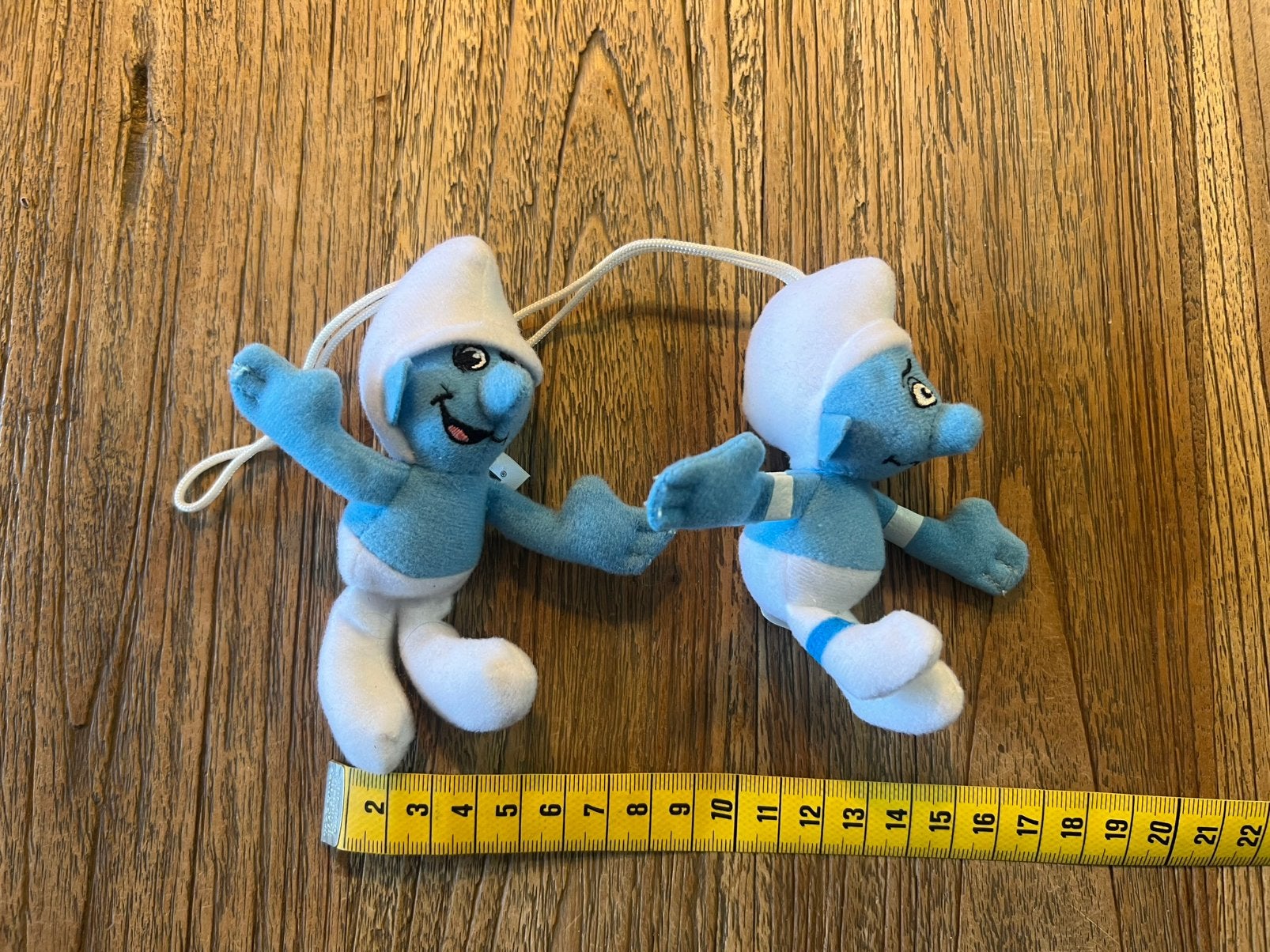 Mc donalds happy meal smurfen stoffen poppetjes, Verzamelen, Smurfen, Ophalen of Verzenden, Nieuw, Verschillende Smurfen