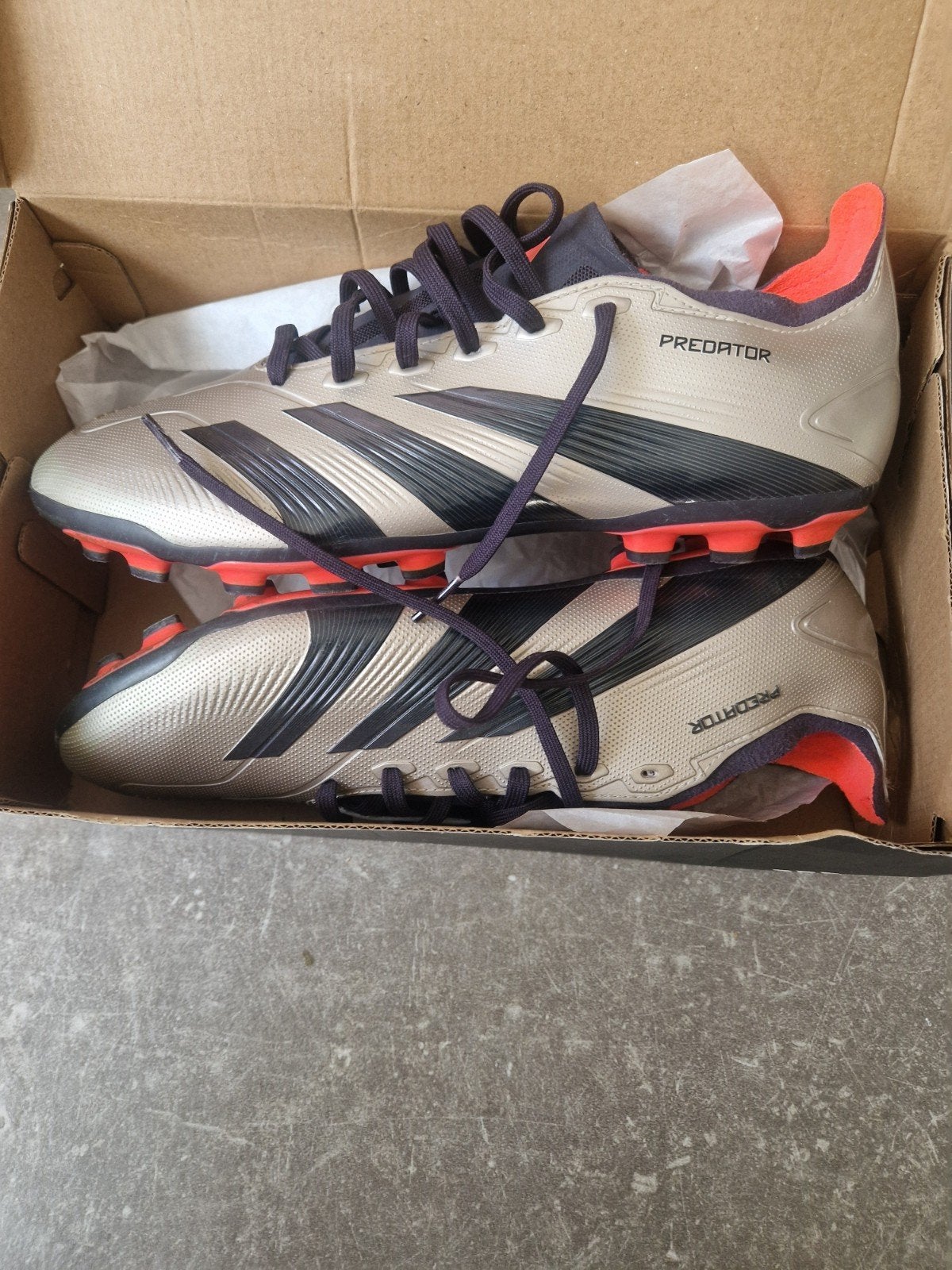 Adidas Predator league voetbalschoenen maat 43 zgan, Ophalen of Verzenden, Zo goed als nieuw, Adidas, Sportschoenen