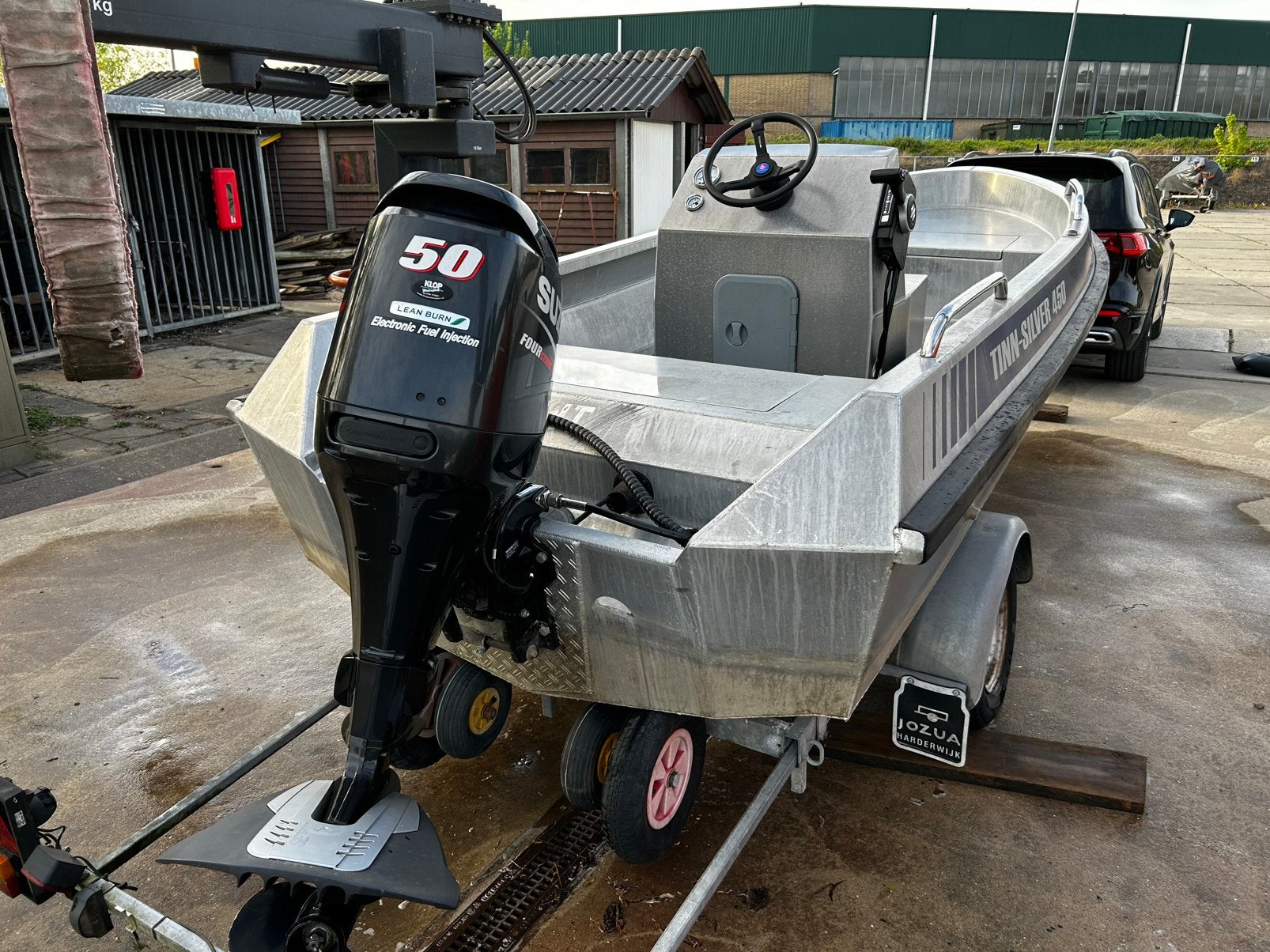 Tinn-Silver 450, Ophalen, Zo goed als nieuw, Motor en Techniek, Motorboot