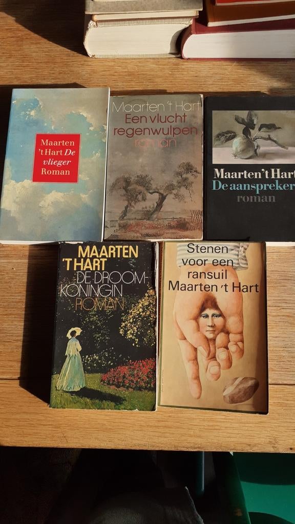 5x Maarten 't Hart, Ophalen of Verzenden