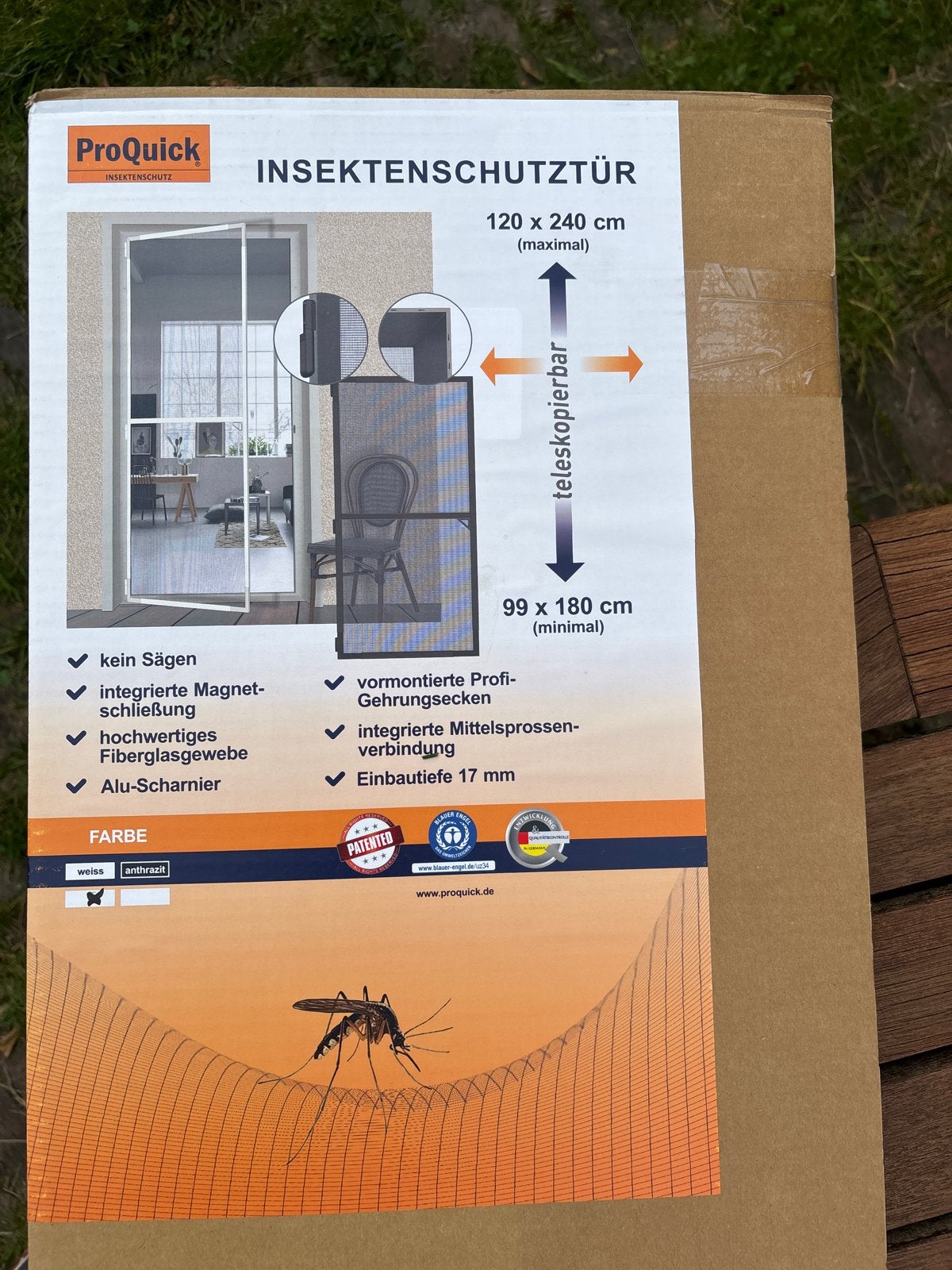 ProQuick Hordeur - nieuw, 215 cm of meer, Hordeur, Nieuw, Metaal