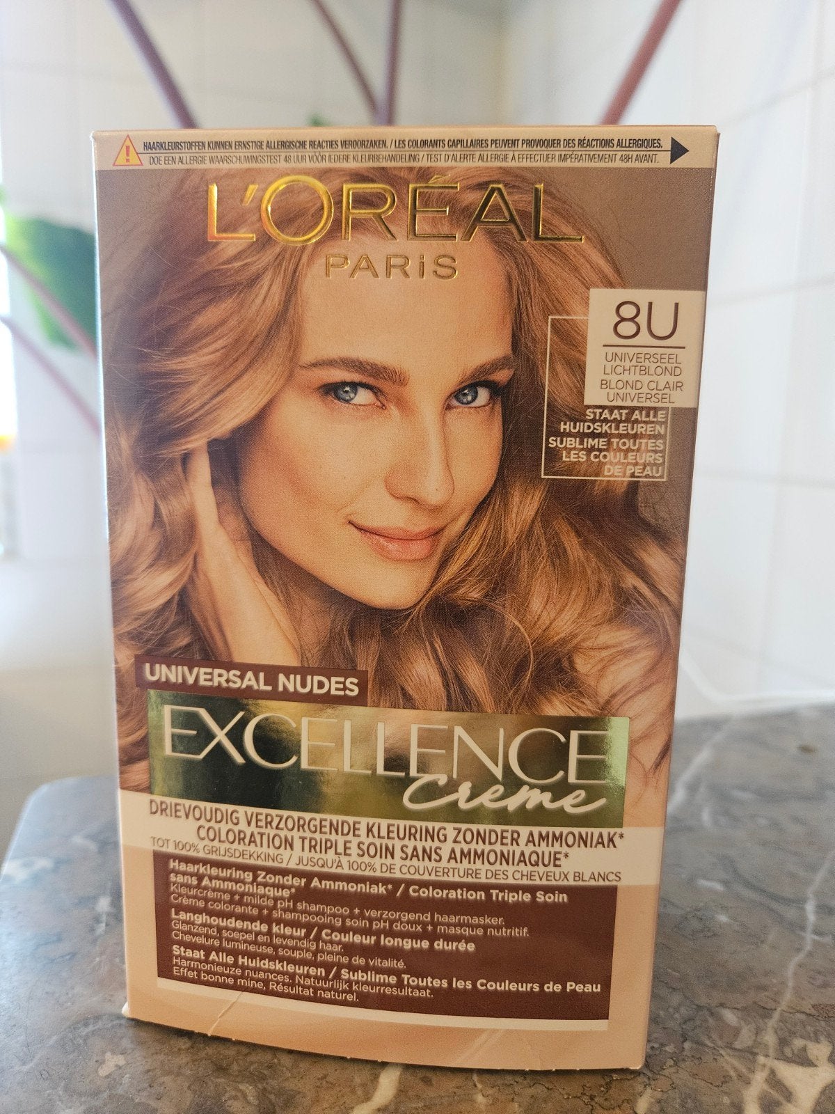 L'Oréal Paris Excellence Crème 8U Universeel Lichtblond, Ophalen of Verzenden, Nieuw, Overige typen