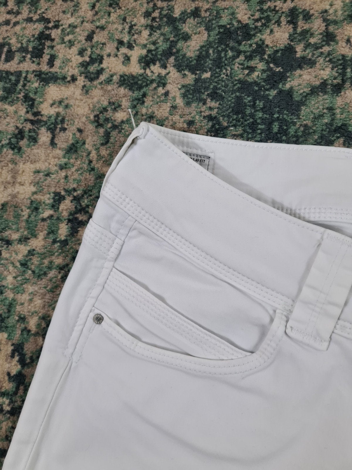 Pepe Jeans lowwaist regular fit slim leg W28 Dames Tulsi28, Wit, Ophalen of Verzenden, Zo goed als nieuw, Maat 36 (S)