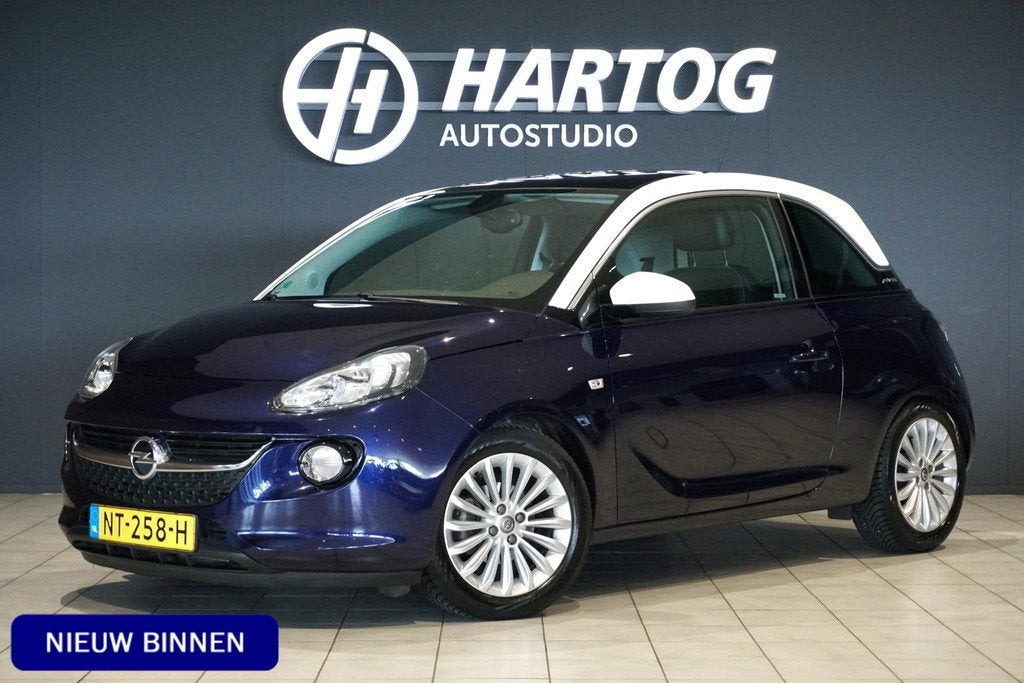 Opel ADAM 1.0 Turbo Glam Favourite + LEDER / PANO / APPLE CA, Auto's, Opel, Bedrijf, Te koop, ADAM, ABS, Airbags, Airconditioning