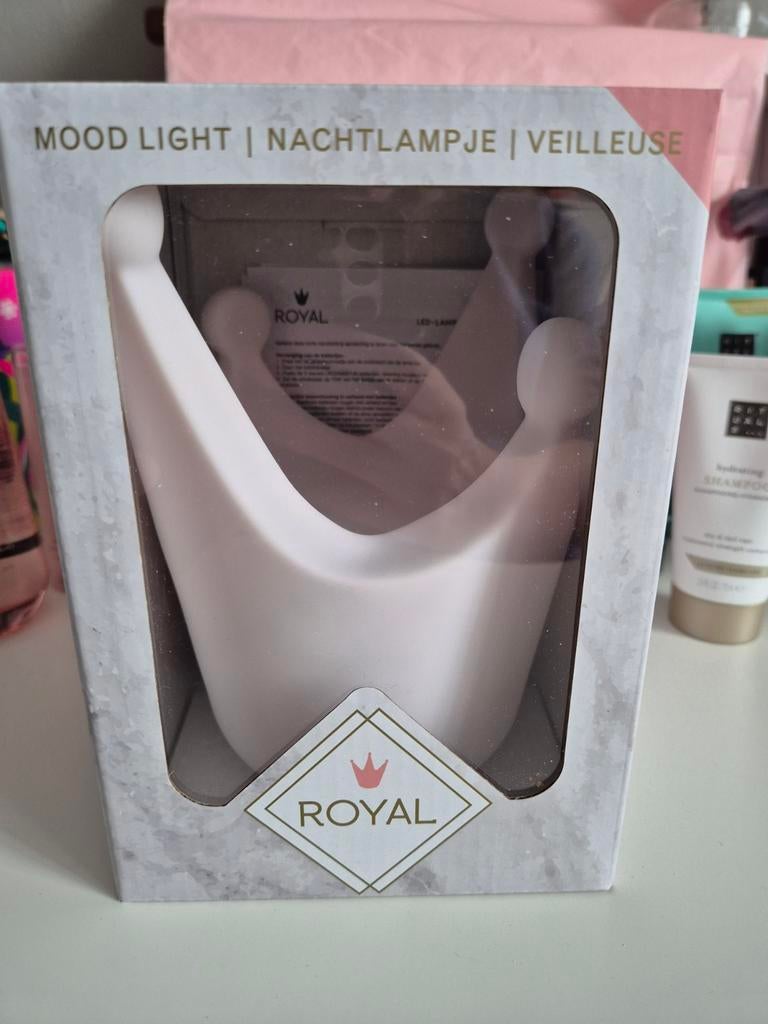 Nieuw Royal Nachtlampje Kroon - Mood Light Babypark, Ophalen of Verzenden, Nieuw, King or Queen
