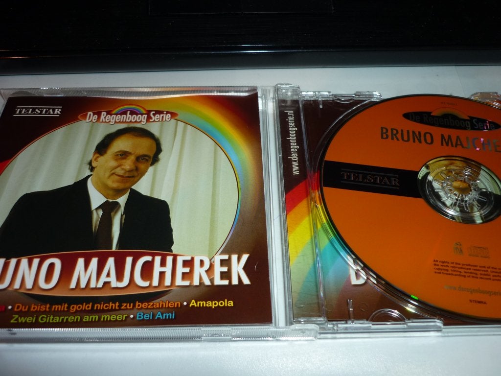 Bruno Majcherek - De Regenboog Serie CD, Inclusief boekje, Schlager, Ophalen of Verzenden, Zo goed als nieuw