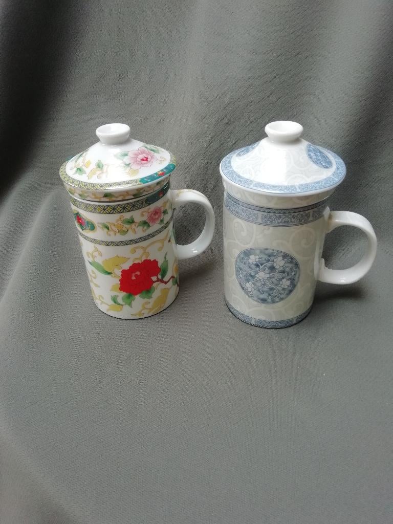 Chinese theeset, Nieuw, Ophalen of Verzenden, Overige stijlen, Kop(pen) en/of Schotel(s)