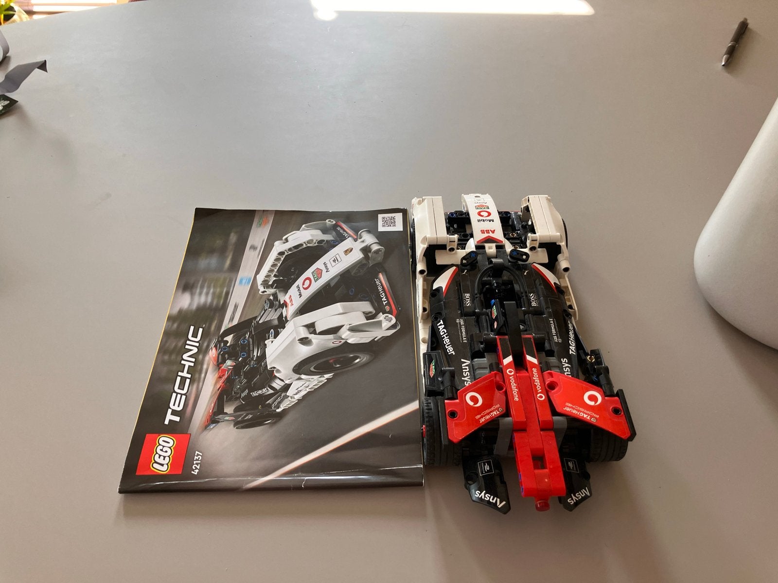 LEGO Technic Porsche Formula E 42137, Ophalen, Zo goed als nieuw