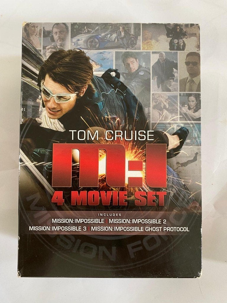 Mission Impossible 1-4 DVD Box Tom Cruise M:I-2 geseald, Actie, Duits, Ophalen of Verzenden, Zo goed als nieuw