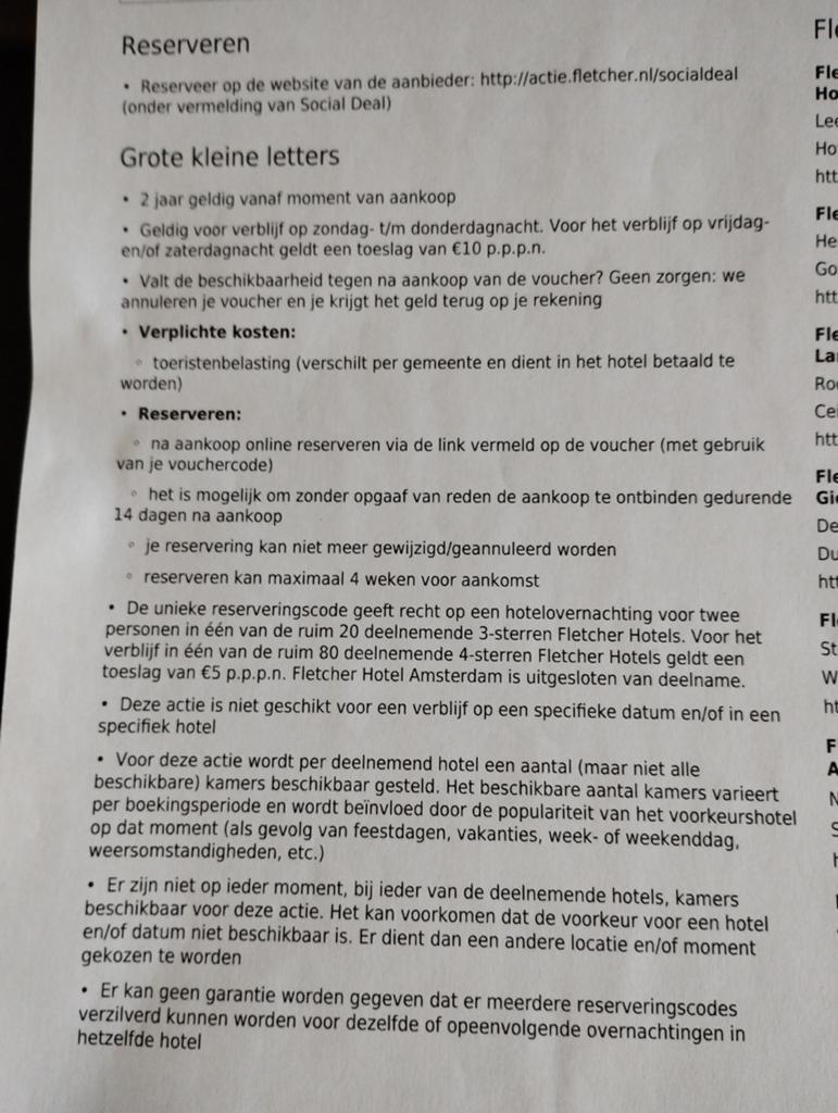 Fletcher Hotels: Overnachting voor 2 personen, Twee personen, 1 overnachting