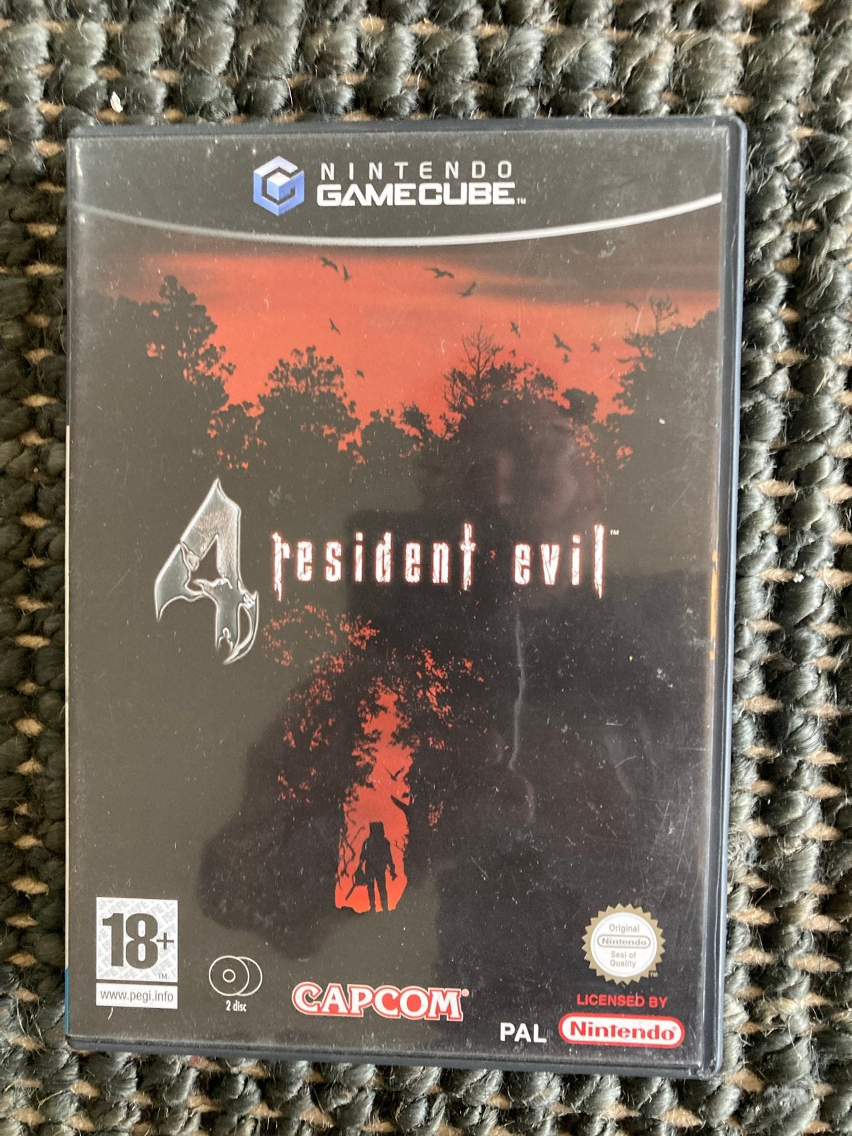 Resident Evil 4 - Nintendo GameCube (PAL, 2 discs), Spelcomputers en Games, Avontuur en Actie, Gebruikt, Vanaf 18 jaar, 1 speler