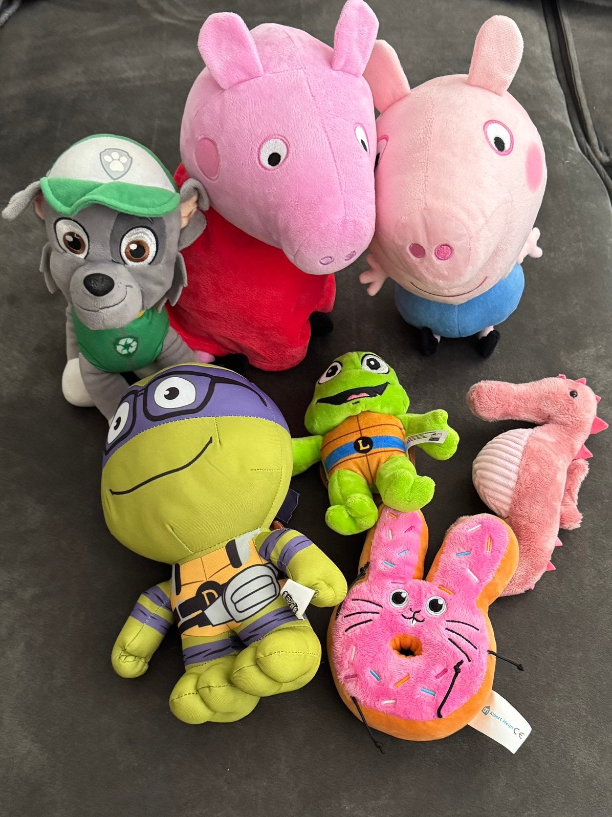 Leuke set knuffels in uitstekende staat, Zo goed als nieuw, Middelgroot (20 tot 80 cm), Roze, Paw Patrol