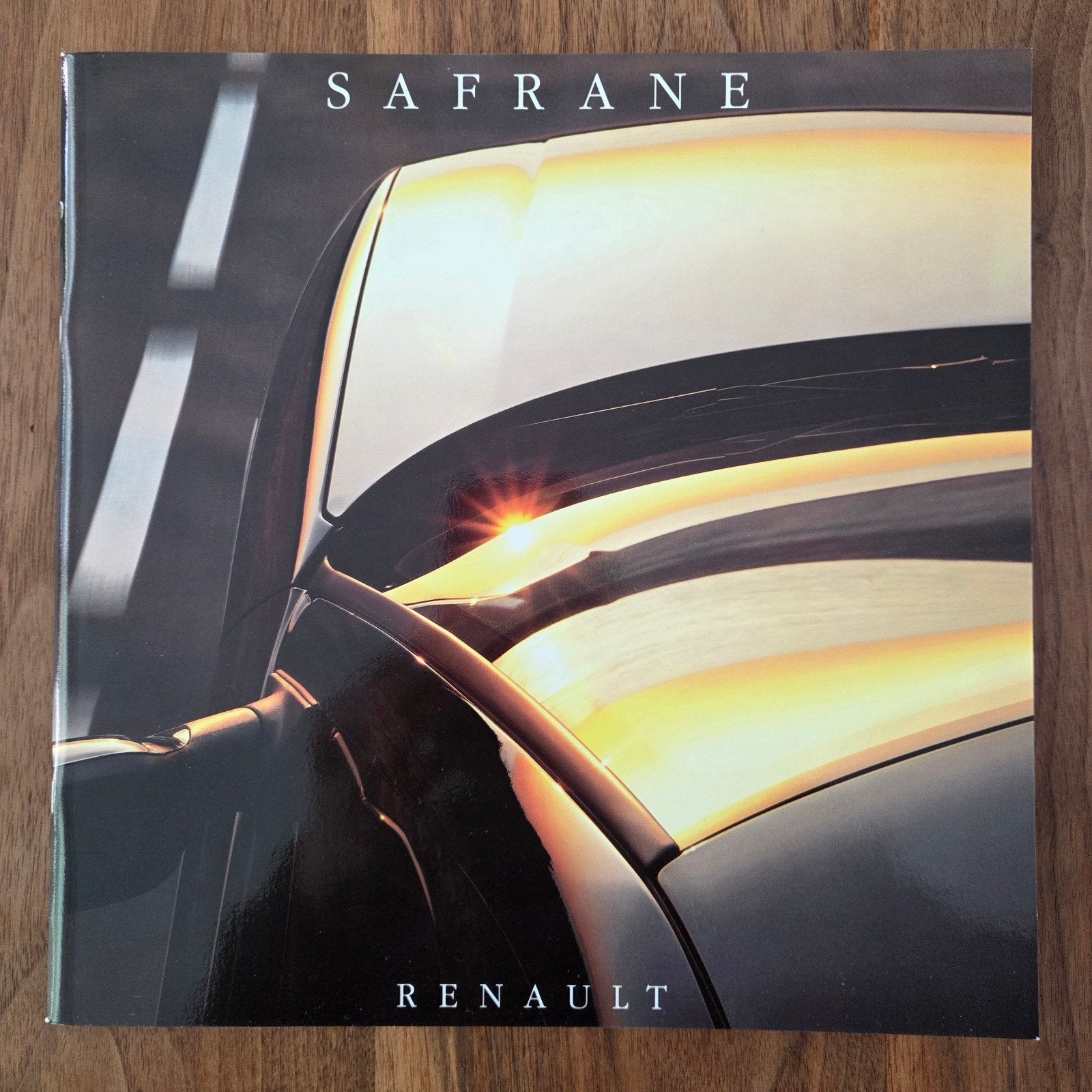 Renault Safrane folder, 1993, Ophalen of Verzenden, Zo goed als nieuw, Renault