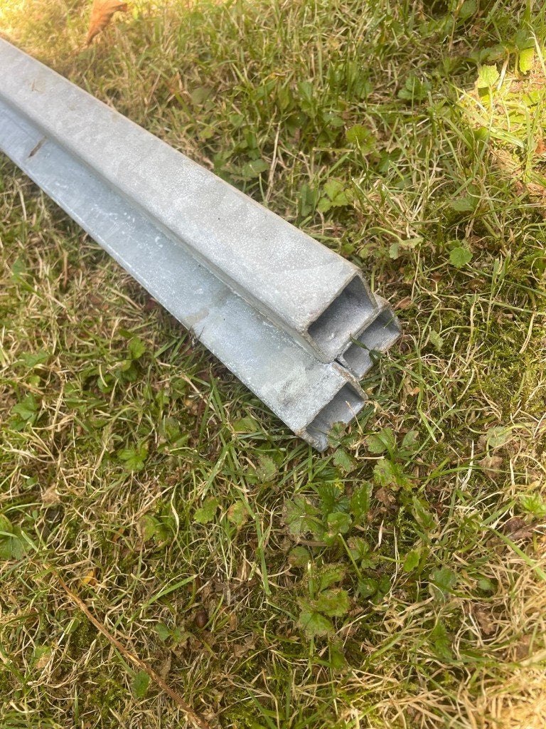 Vierkante stalen buis gegalvaniseerd 30x30x2, Ophalen, Nieuw, IJzer