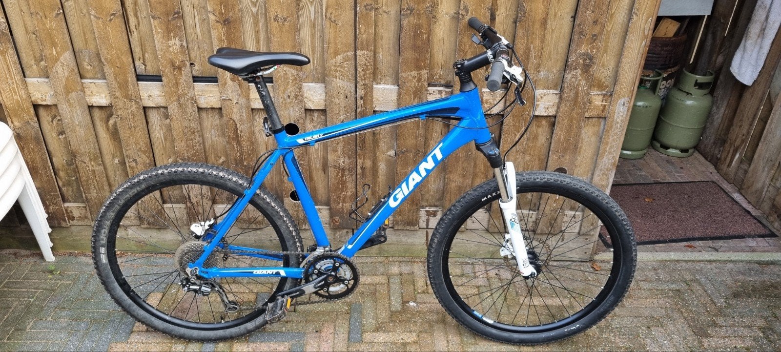 Giant Talon 2 Mountainbike - Blauw, Gebruikt, Hardtail, Heren, Schijfrem