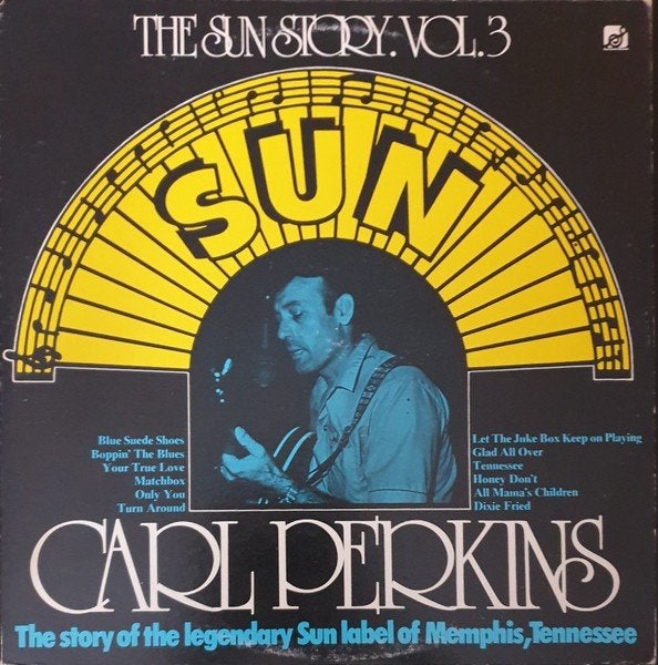 elpee - carl perkins - R&R, LP, Ophalen of Verzenden, Zo goed als nieuw, Pop