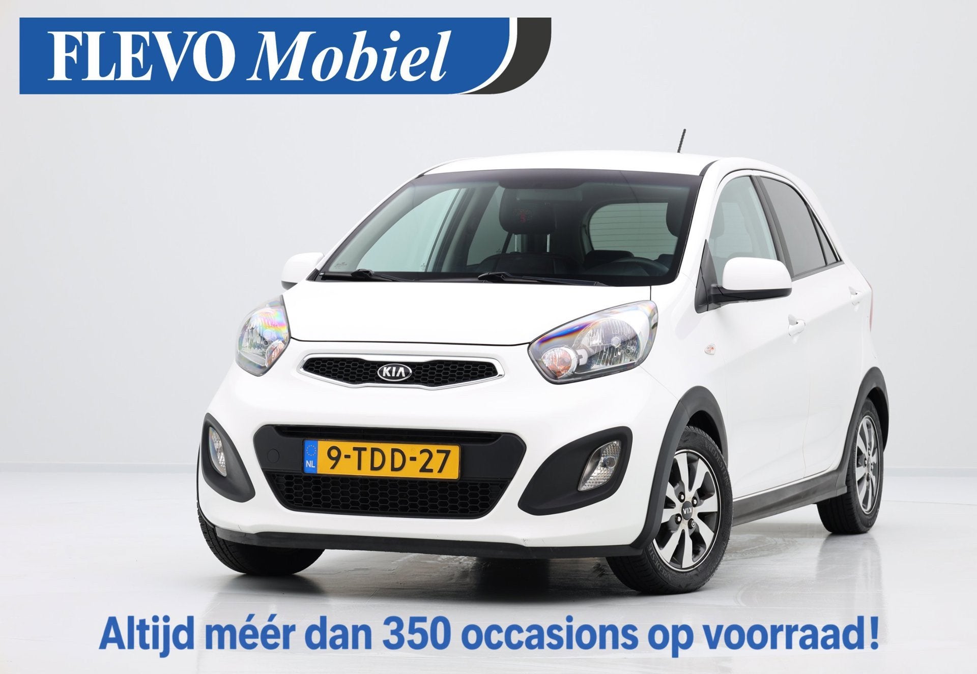 Kia Picanto 1.0 CVVT ISG R-Cross Airco|LMV, Auto's, Voorwielaandrijving, Euro 5, Gebruikt, 400 kg