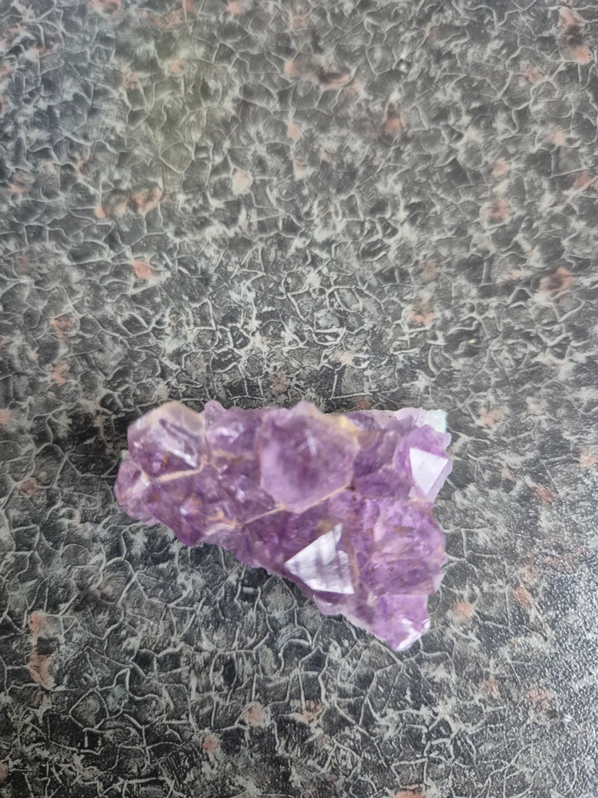 Prachtige Amethist Kristal - Natuurlijke Geode, Ophalen of Verzenden, Gebruikt