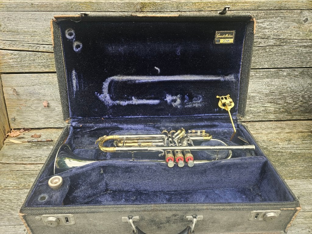 Trompet Conn Connstellation 36B Elkhart 1970, Ophalen, Gebruikt, Overige typen, Met koffer