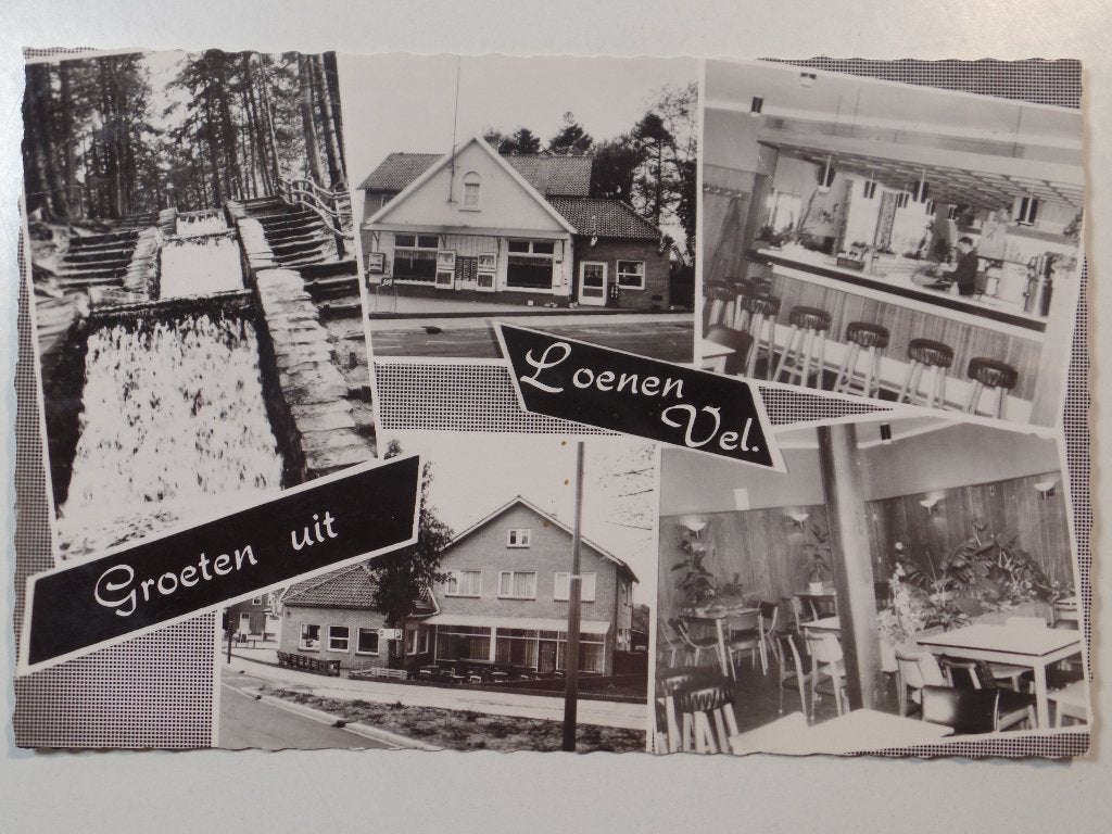 Groeten uit Loenen veluwe, Verzamelen, Verzenden, 1940 tot 1960, Ongelopen, Gelderland