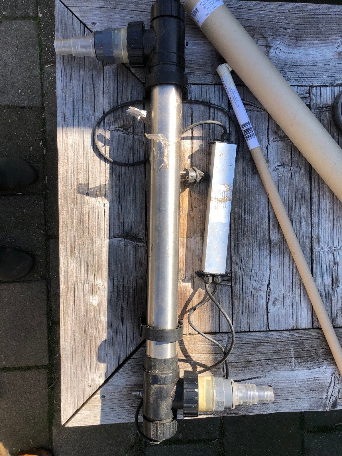 UV&C Koi PRO 75.000  lamp met toebehoren, Ophalen
