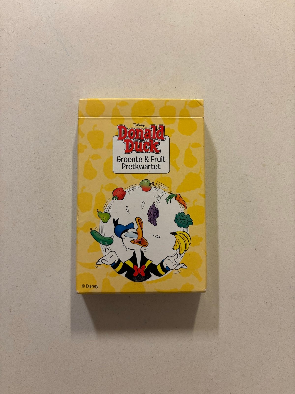 Donald Duck Groente & Fruit Pretkwartet Jumbo, Drie of vier spelers, Ophalen of Verzenden, Zo goed als nieuw