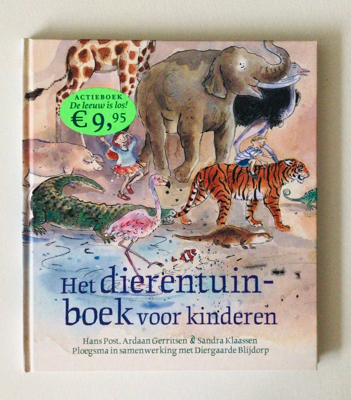 Het dierentuin boek voor kinderen dieren, Jongen of Meisje, Ophalen of Verzenden, Zo goed als nieuw, 5 of 6 jaar