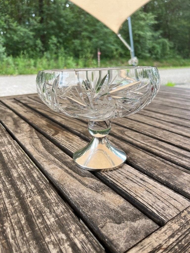 Bonbonschaaltje | zilveren voet, Ophalen of Verzenden
