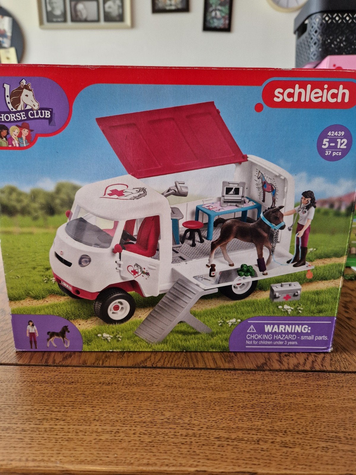 Schleich Horse Club Dierenarts Mobiele Eenheid, Ophalen of Verzenden, Zo goed als nieuw, Jongen of Meisje