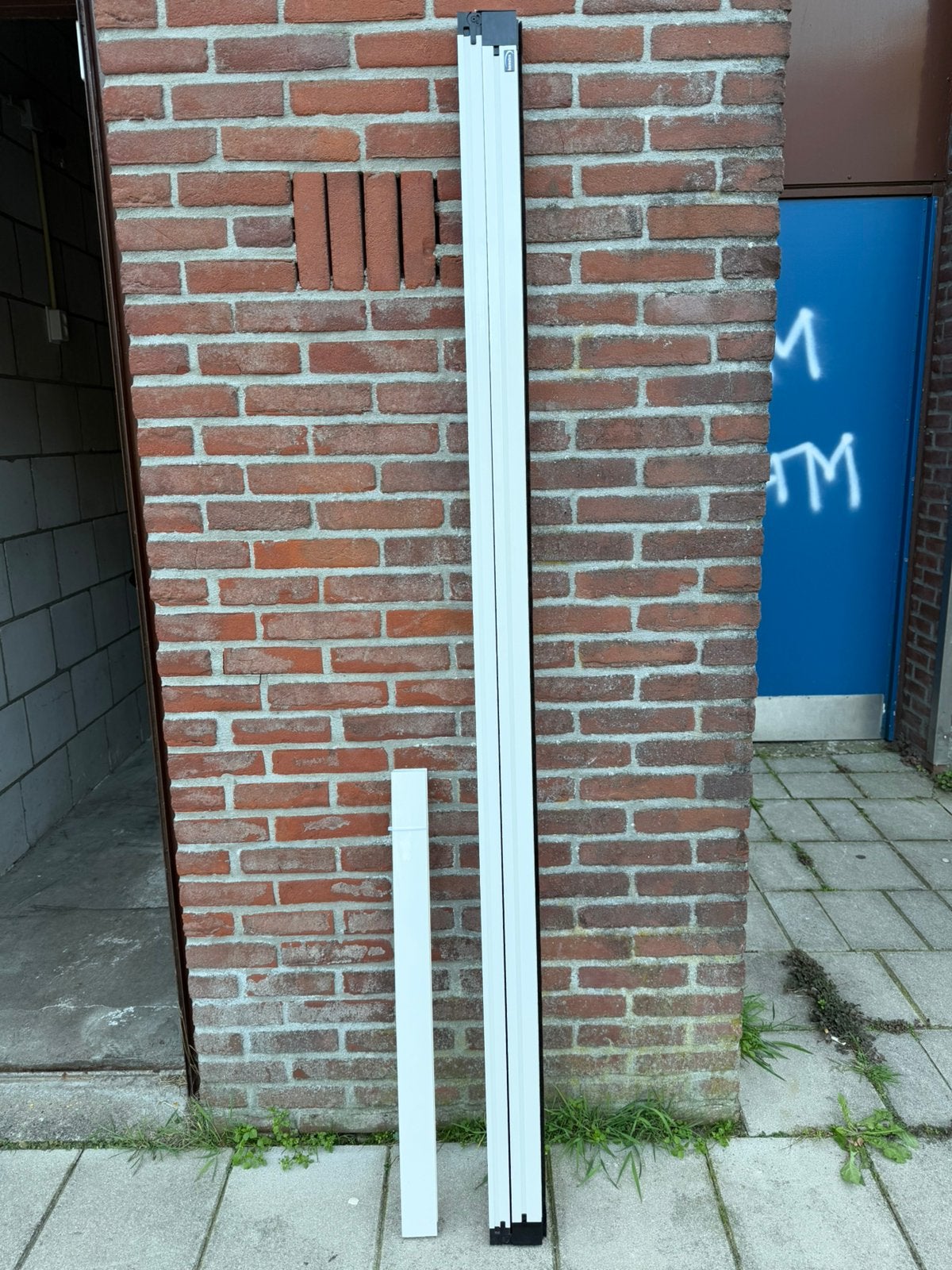 Hamstra plissehor Allure, Ophalen, Zo goed als nieuw, Knikarmscherm