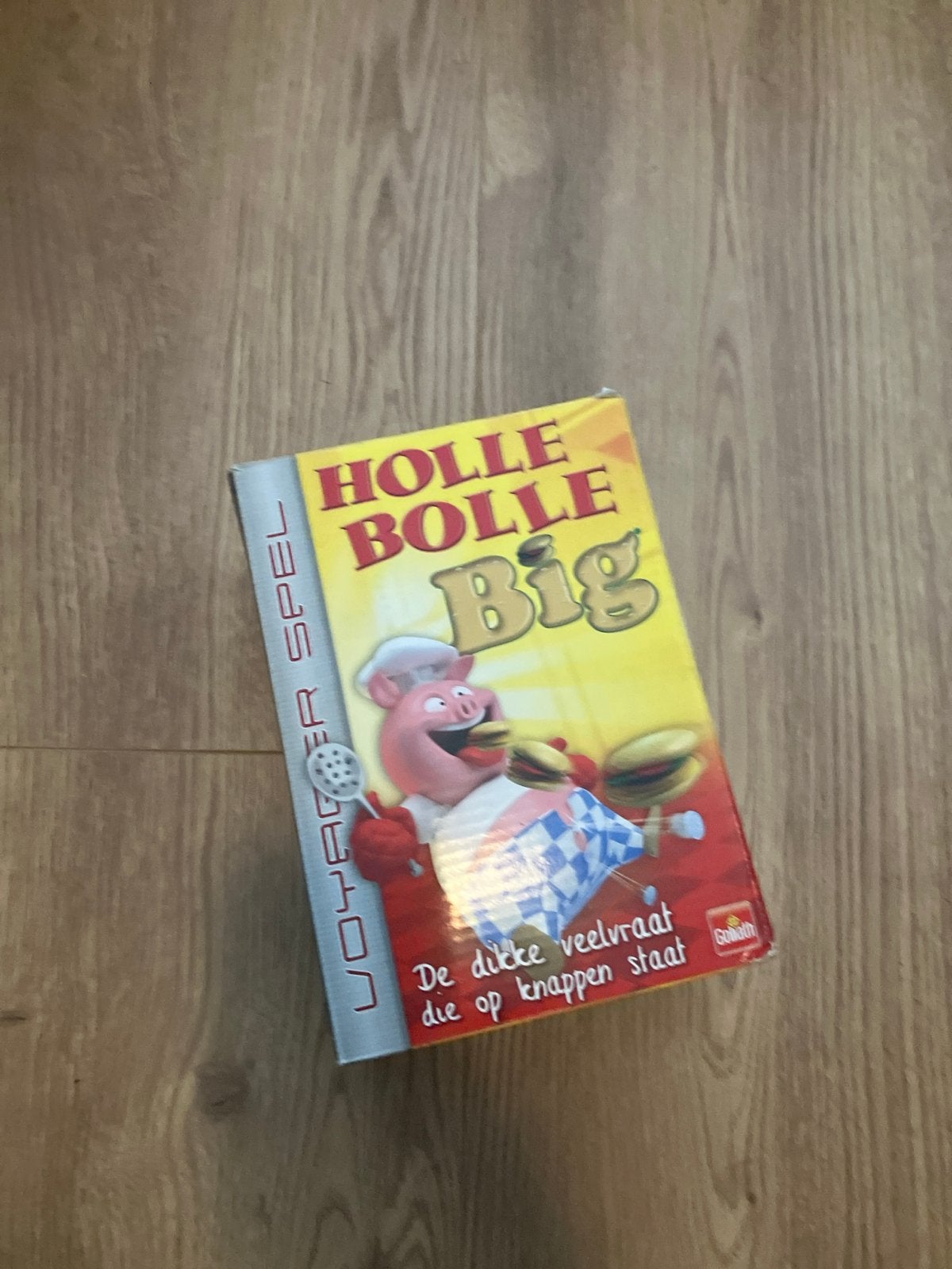 Holle Bolle Big - Het leuke familiespel van Goliath, Drie of vier spelers, Ophalen, Gebruikt