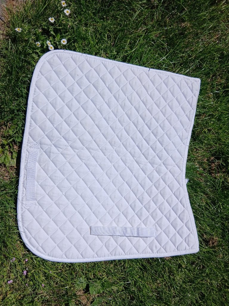 Wit dekje dressuur, mt Full, Full (L), Overige materialen, Ophalen of Verzenden, Gebruikt
