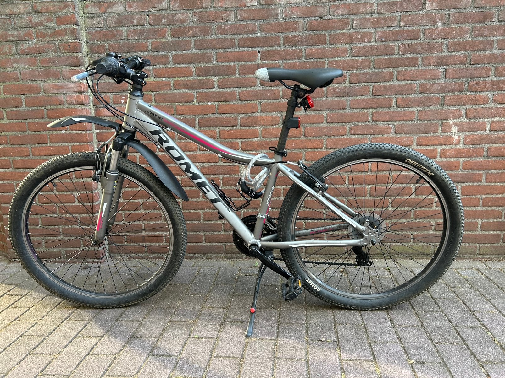 Romet Jolene 26 dames mountainbike– grijs – goede staat, Minder dan 45 cm, Ophalen, Zo goed als nieuw, Overige merken